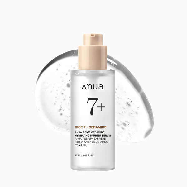 ANUA RICE 7+ CERAMIDE HYDRATING BARRIER SERUM 50 ML