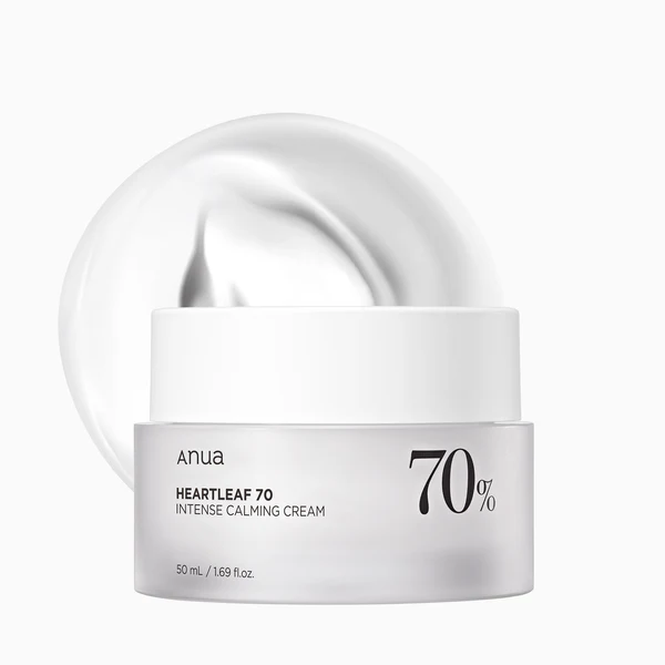 ANUA HEARTLEAF 70 INTEENSE CALMING CREAM 50 ML