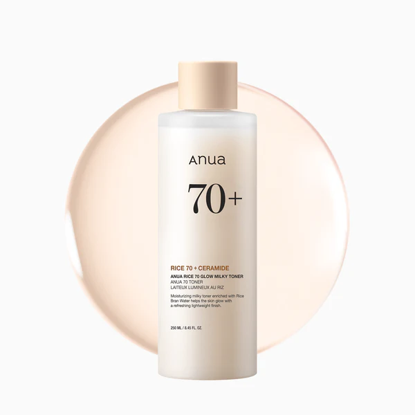 ANUA RICE 70 GLOW MILKY TONER 250ML