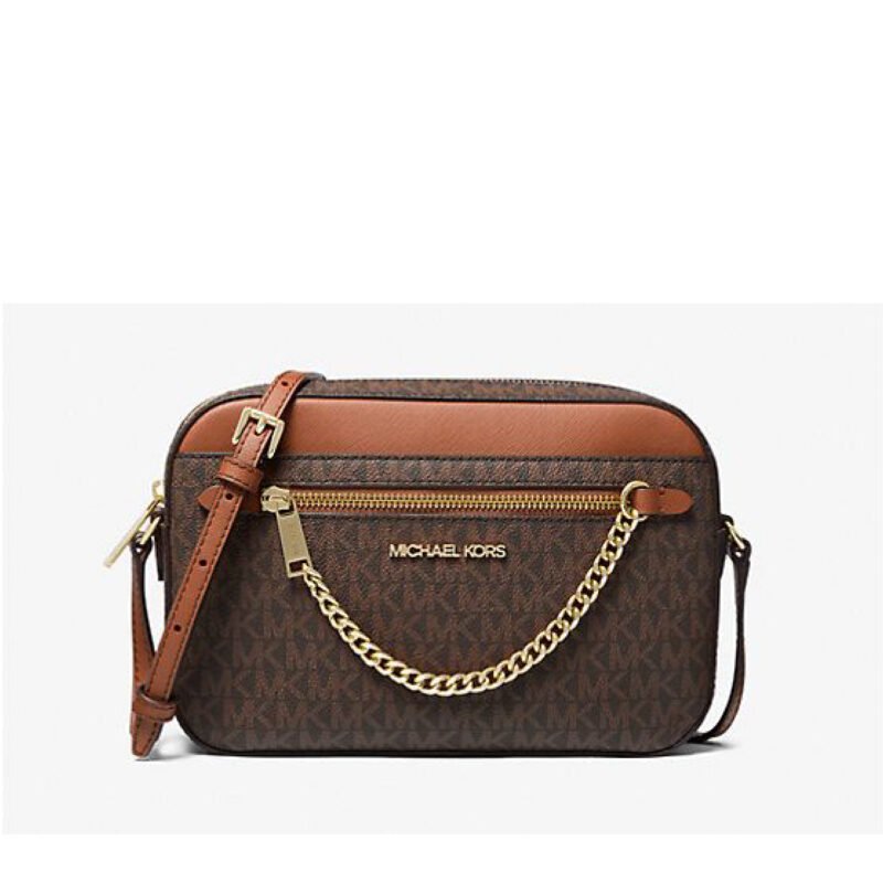Michael Kors Sac Bandoulière Cuir Marron